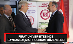 Fırat Üniversitesinde Bayramlaşma Programı Düzenlendi