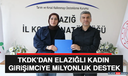 TKDK’dan Elazığlı Kadın Girişimciye Milyonluk Destek