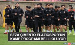Seza Çimento Elazığspor’un Kamp Programı Belli Oluyor