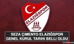 Seza Çimento Elazığspor Genel Kurul Tarihi Belli Oldu