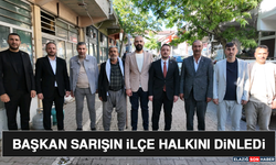 Başkan Sarışın İlçe Halkını Dinledi