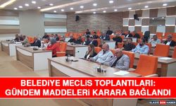 Belediye Meclis Toplantıları: Gündem Maddeleri Karara Bağlandı