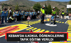 Keban'da İlkokul Öğrencilerine Trafik Eğitimi Verildi