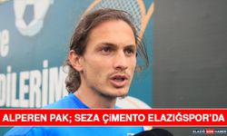 Alperen Pak; Seza Çimento Elazığspor’da