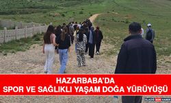 Hazarbaba’da Spor ve Sağlıklı Yaşam Doğa Yürüyüşü