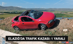 Elazığ’da Trafik Kazası: 1 Yaralı