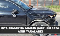 Diyarbakır’da Aracın Çarptığı Yaya Ağır Yaralandı