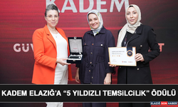 Kadem Elazığ’a “5 Yıldızlı Temsilcilik” Ödülü