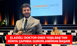 Elazığlı Doktor Enes Yeşilbaş’tan Dünya Çapında Gururlandıran Başarı