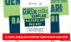 Elazığlı Gençleri Ücretsiz Kamp Fırsatı Bekliyor