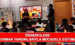 Öğrencilere Orman Yangınlarıyla Mücadele Eğitimi