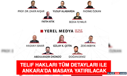 Telif Hakları Tüm Detayları İle Ankara’da Masaya Yatırılacak