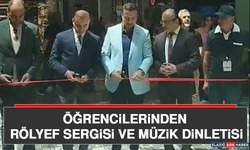Öğrencilerinden Rölyef Sergisi ve Müzik Dinletisi
