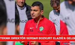 Teknik Direktör Serdar Bozkurt Elazığ’a Geldi