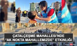 Çatalçeşme Mahallesi’nde “AK Nokta Mahallemizde” Etkinliği