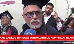 Yaş Sadece Bir Sayı: Torunlarıyla Kep Fırlattılar!