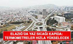 Elazığ’da Yaz Sıcağı Kapıda: Termometreler Hızla Yükselecek