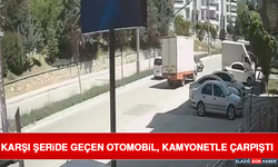 Karşı Şeride Geçen Otomobil, Kamyonetle Çarpıştı