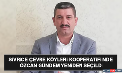 Sivrice Çevre Köyleri Kooperatifi’nde Özcan Gündem Yeniden Seçildi
