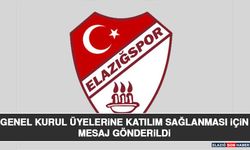 Genel Kurul Üyelerine Katılım Sağlanması İçin Mesaj Gönderildi