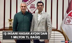 İş İnsanı Hasan Aydın’dan 1 Milyon TL Bağış