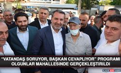 “Vatandaş Soruyor, Başkan Cevaplıyor” Programı Olgunlar Mahallesi’nde Gerçekleştirildi