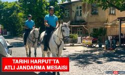 Tarihi Harput’ta Atlı Jandarma Mesaisi