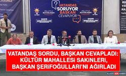 Vatandaş Sordu, Başkan Cevapladı: Kültür Mahallesi Sakinleri, Başkan Şerifoğulları’nı Ağırladı