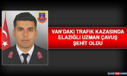 Van’daki Trafik Kazasında Elazığlı Uzman Çavuş Şehit Oldu