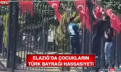 Elazığ’da Çocukların Türk Bayrağı Hassasiyeti
