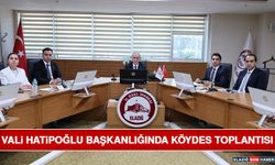 Vali Hatipoğlu Başkanlığında KÖYDES Toplantısı