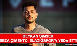Beykan Şimşek Seza Çimento Elazığspor’a Veda Etti
