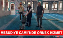 Mesudiye Camii'nde Örnek Hizmet