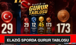 Elazığ Sporda Gurur Tablosu