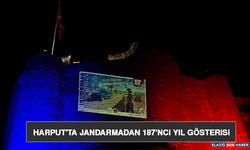 Harput'ta Jandarmadan 187'nci Yıl Gösterisi