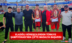 Elazığlı Güreşçilerden Türkiye Şampiyonası’nda Çifte Madalya Başarısı