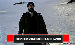 Erciyes’in Zirvesinde Elazığ İmzası