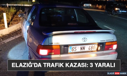 Elazığ'da Trafik Kazası: 3 Yaralı