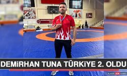 Demirhan Tuna Türkiye 2. Oldu