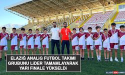 Elazığ Analig Futbol Takımı Grubunu Lider Tamamlayarak Yarı Finale Yükseldi