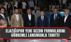 ELAZIĞSPOR YENİ SEZON FORMALARINI GÖRKEMLİ LANSMANLA TANITTI