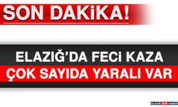 Elazığ'da Feci Kaza! Çok Sayıda Yaralı Var