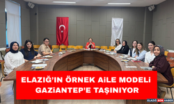 Elazığ’ın Örnek Aile Modeli Gaziantep’e Taşınıyor