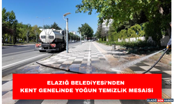 Elazığ Belediyesi’nden Kent Genelinde Yoğun Temizlik Mesaisi
