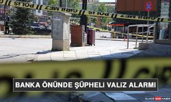 Banka Önünde Şüpheli Valiz Alarmı