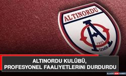 Altınordu Kulübü, Profesyonel Faaliyetlerini Durdurdu