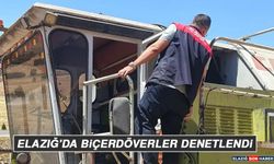 Elazığ'da Biçerdöverler Denetlendi