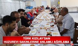 Türk Kızılay’dan Huzurevi Sakinlerine Anlamlı Ağırlama