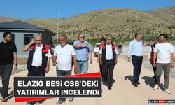 Elazığ Besi OSB'deki Yatırımlar İncelendi