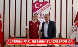 Alperen Pak, Resmen Elazığspor’da